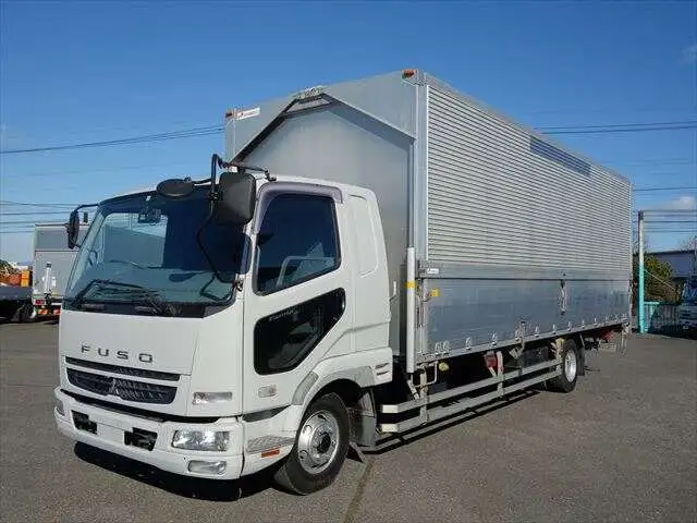 三菱 ファイター 中型/増トン ウイング エアサス ベッド の中古トラック【車両No.153343】