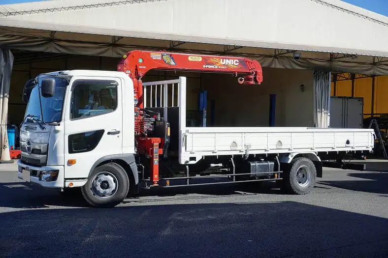 日野 レンジャー 中型/増トン クレーン付 4段 ラジコン の中古トラック【車両No.153318】