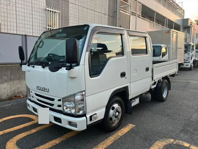 いすゞ エルフ 小型 平ボディ Wキャブ 2RG-NJR88A の中古トラック【車両No.153356】