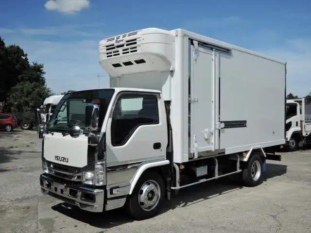 いすゞ エルフ 小型 冷凍冷蔵 低温 床アルミ の中古トラック【車両No.153386】