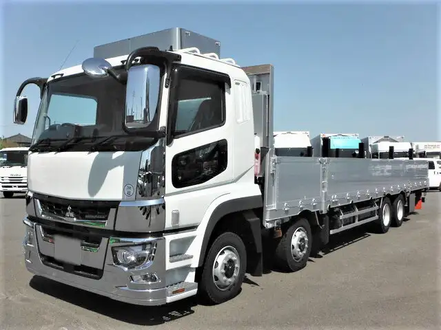三菱 スーパーグレート 大型 平ボディ アルミブロック エアサス の中古トラック【車両No.153392】