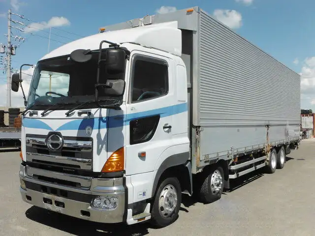 日野 プロフィア 大型 ウイング エアサス ベッド の中古トラック【車両No.153375】