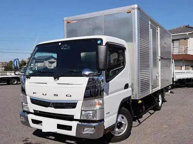 三菱 キャンター 小型 アルミバン パワーゲート サイドドア の中古トラック【車両No.153372】