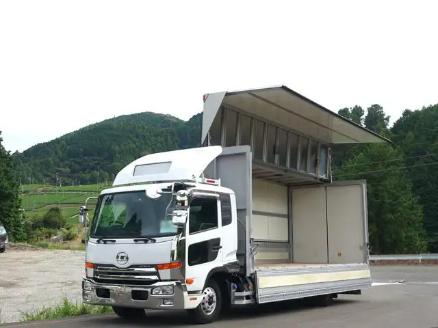 日産UD コンドル 中型/増トン ウイング エアサス ベッド の中古トラック【車両No.153435】