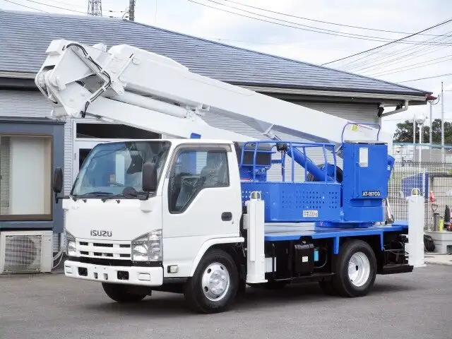 いすゞ エルフ 小型 高所・建柱車 高所作業車 TKG-NKR85N の中古トラック【車両No.153562】