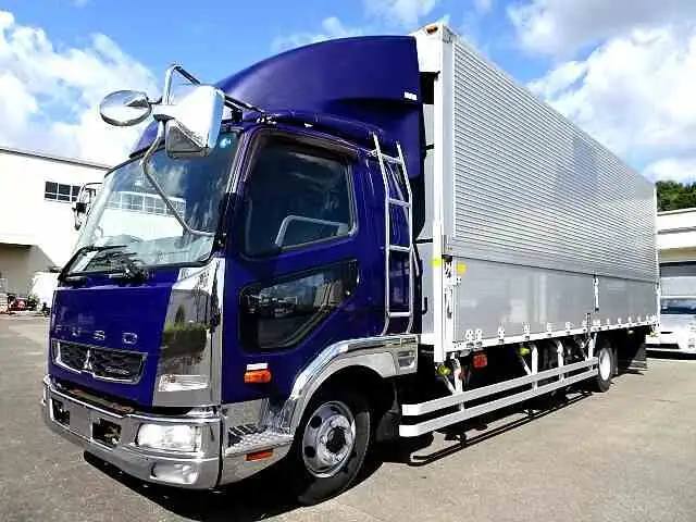 三菱 ファイター 中型/増トン ウイング エアサス ベッド の中古トラック【車両No.153555】