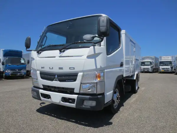 三菱 キャンター 小型 冷凍冷蔵 低温 床ステン の中古トラック【車両No.153644】