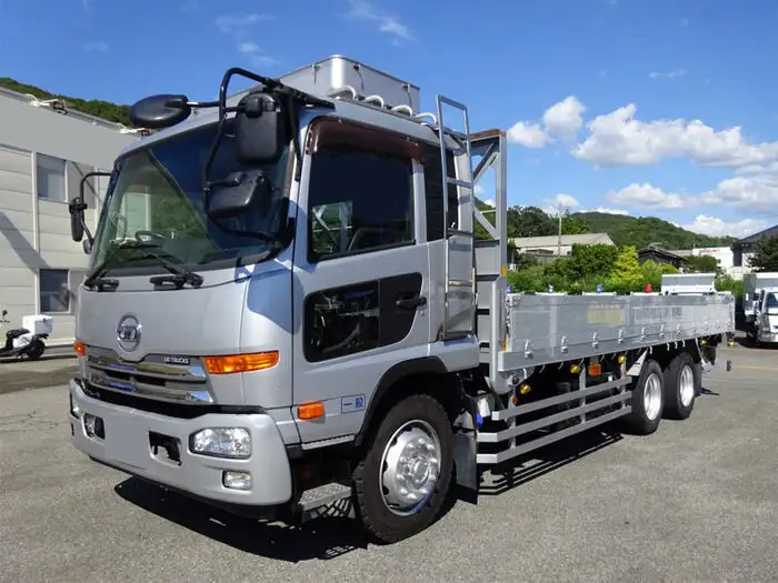 日産UD コンドル 中型/増トン 平ボディ 床鉄板 アルミブロック の中古トラック【車両No.153640】