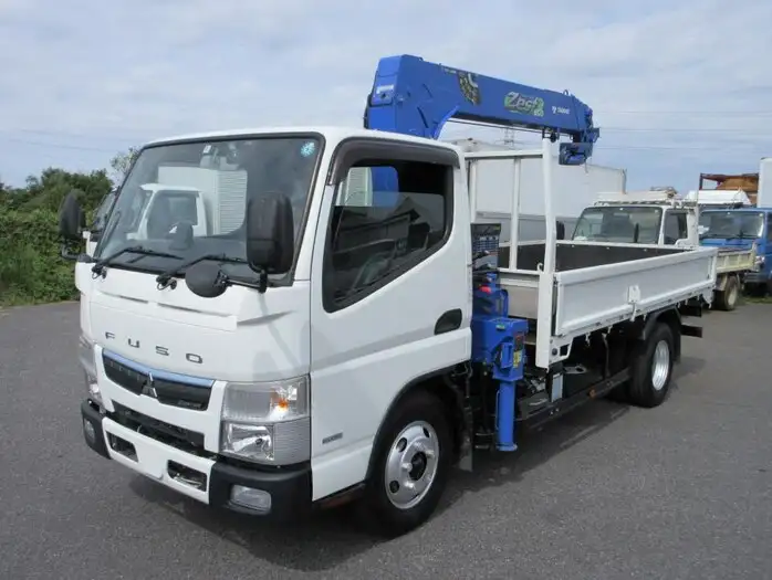 三菱 キャンター 小型 クレーン付 4段 ラジコン の中古トラック【車両No.153478】