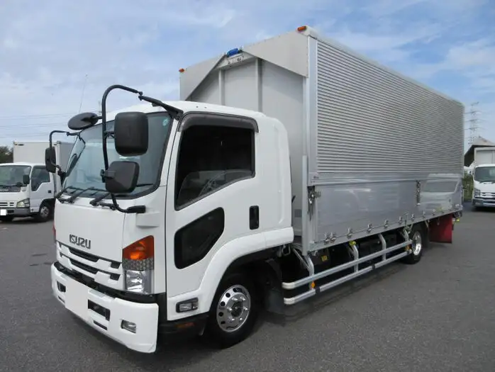 いすゞ フォワード 中型/増トン ウイング エアサス ベッド の中古トラック【車両No.153474】