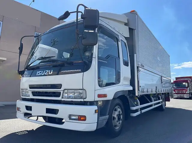 いすゞ フォワード 中型/増トン ウイング エアサス ベッド の中古トラック【車両No.153389】