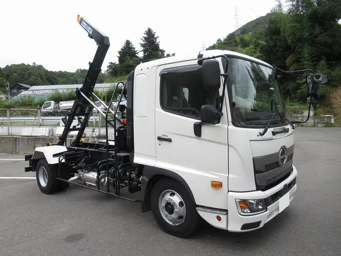 日野 レンジャー 中型/増トン アームロール ツインホイスト ベッド の中古トラック【車両No.153649】