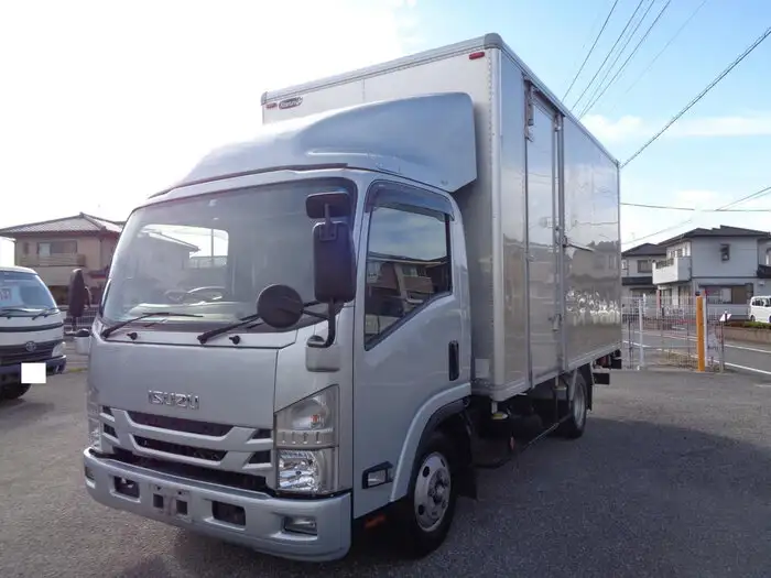 いすゞ エルフ 小型 アルミバン パワーゲート サイドドア の中古トラック【車両No.153444】