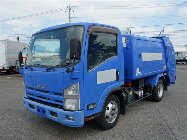 いすゞ エルフ 小型 パッカー車 巻き込み式 回転ダンプ式 の中古トラック【車両No.153744】