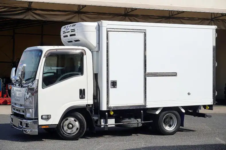 いすゞ エルフ 小型 冷凍冷蔵 低温 サイドドア の中古トラック【車両No.153712】