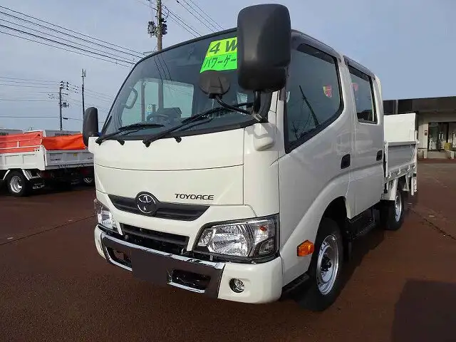 トヨタ トヨエース 小型 平ボディ Wキャブ パワーゲート の中古トラック【車両No.153692】