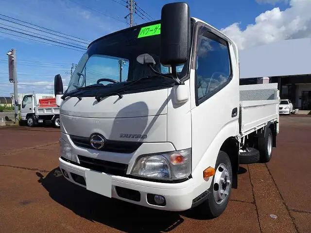 日野 デュトロ 小型 平ボディ パワーゲート 床鉄板 の中古トラック【車両No.153687】