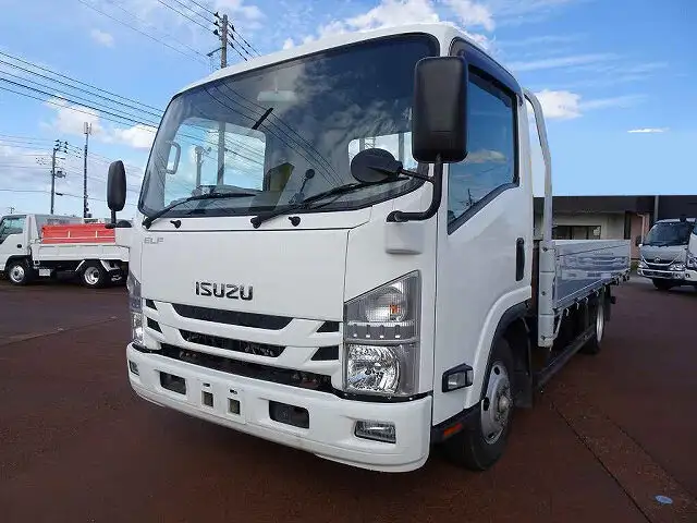 いすゞ エルフ 小型 平ボディ アルミブロック TRG-NPR85AR の中古トラック【車両No.153696】