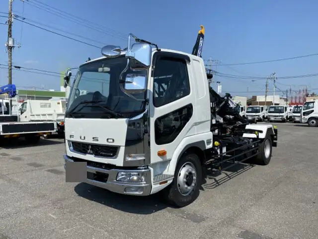 三菱 ファイター 中型/増トン アームロール ツインホイスト エアサス の中古トラック【車両No.153731】