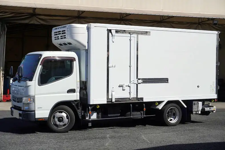 三菱 キャンター 小型 冷凍冷蔵 低温 パワーゲート の中古トラック【車両No.153787】