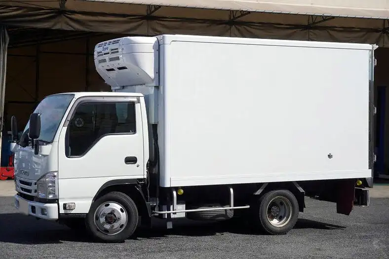 いすゞ エルフ 小型 冷凍冷蔵 中温 床ステン の中古トラック【車両No.153786】