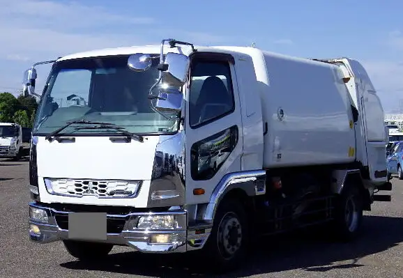 三菱 ファイター 中型/増トン パッカー車 巻き込み式 回転ダンプ式 の中古トラック【車両No.153806】