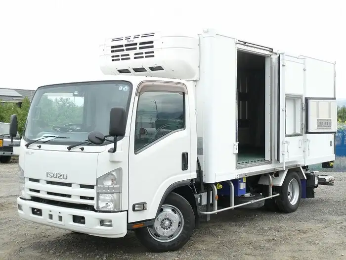 いすゞ エルフ 小型 冷凍冷蔵 低温 パワーゲート の中古トラック【車両No.153680】