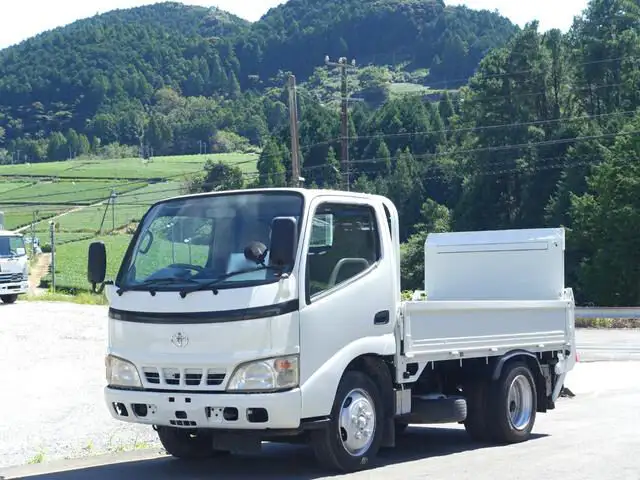 トヨタ トヨエース 小型 平ボディ パワーゲート 床鉄板 の中古トラック【車両No.153914】