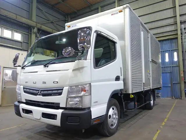 三菱 キャンター 小型 アルミバン パワーゲート サイドドア の中古トラック【車両No.153890】