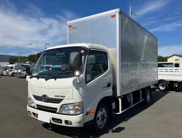 日野 デュトロ 小型 アルミバン TKG-XZC655M H28 の中古トラック【車両No.153863】