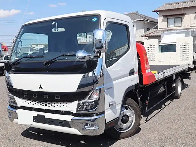 三菱 キャンター 小型 車両重機運搬 ラジコン ウインチ の中古トラック【車両No.153818】