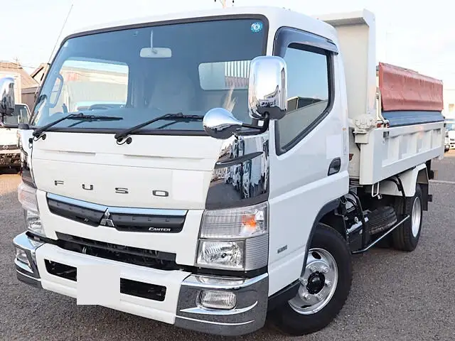 三菱 キャンター 小型 ダンプ Lゲート 強化 の中古トラック【車両No.153897】