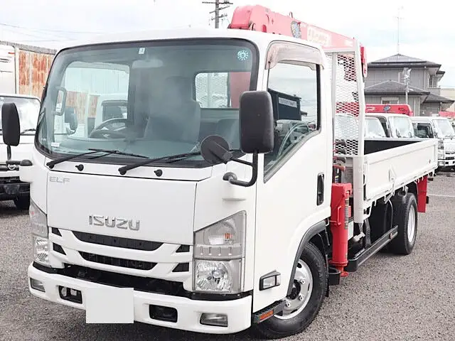 いすゞ エルフ 小型 クレーン付 4段 ラジコン の中古トラック【車両No.153893】