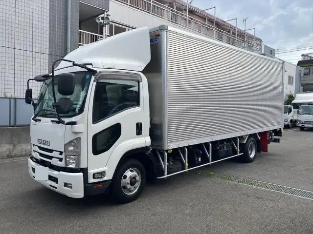 いすゞ フォワード 中型/増トン アルミバン パワーゲート 2RG-FRR90S2 の中古トラック【車両No.153783】