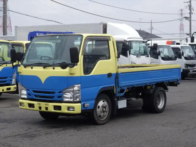いすゞ エルフ 小型 平ボディ 床鉄板 TRG-NKR85A の中古トラック【車両No.153775】