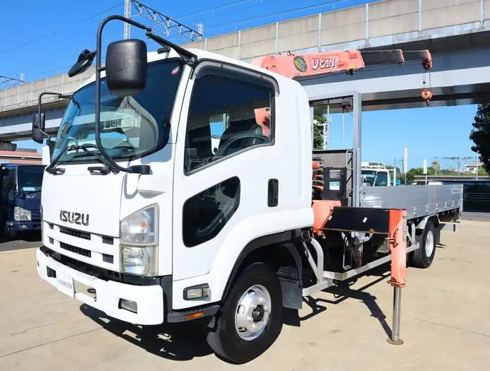 いすゞ フォワード 中型/増トン クレーン付 アルミブロック 3段 の中古トラック【車両No.153941】