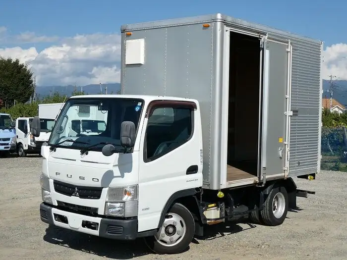三菱 キャンター 小型 アルミバン サイドドア TKG-FBA20 の中古トラック【車両No.154067】