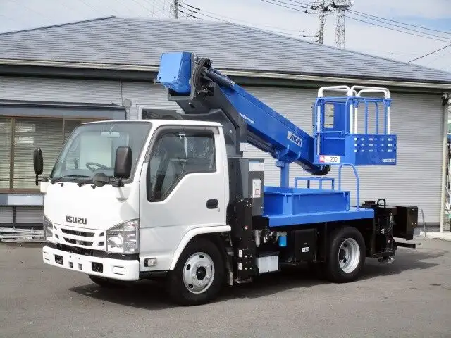 いすゞ エルフ 小型 高所・建柱車 高所作業車 TPG-NKR85N の中古トラック【車両No.153923】