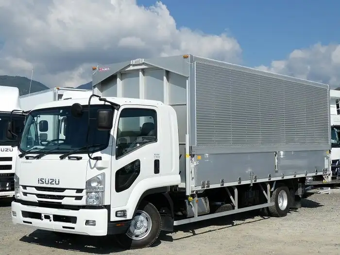 いすゞ フォワード 中型/増トン ウイング パワーゲート ベッド の中古トラック【車両No.154100】