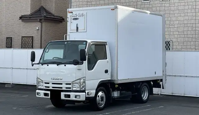 いすゞ エルフ 小型 アルミバン パワーゲート BKG-NHS85AN の中古トラック【車両No.154106】