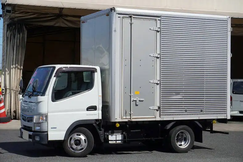 三菱 キャンター 小型 アルミバン サイドドア TPG-FBA20 の中古トラック【車両No.154091】