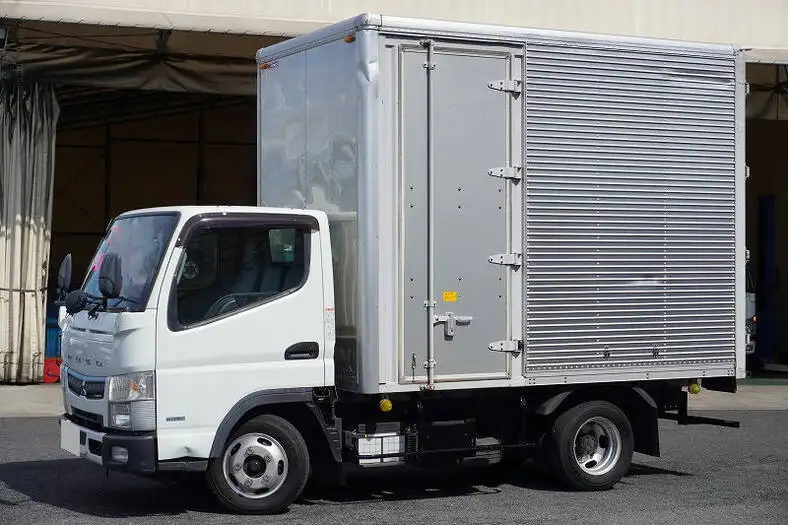 三菱 キャンター 小型 アルミバン サイドドア TPG-FBA20 の中古トラック【車両No.154107】