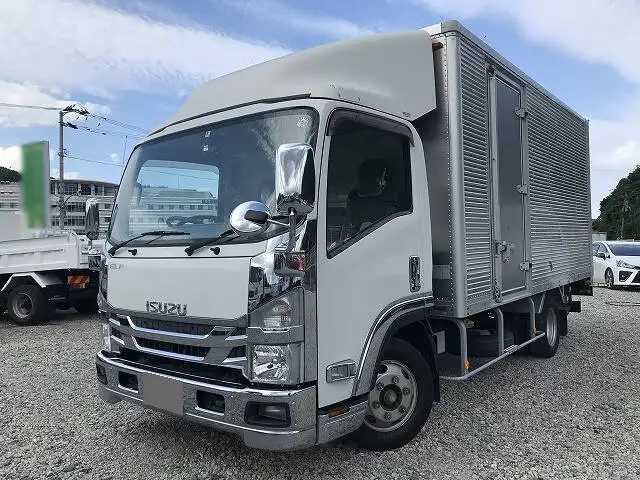 いすゞ エルフ 小型 アルミバン パワーゲート サイドドア の中古トラック【車両No.154116】