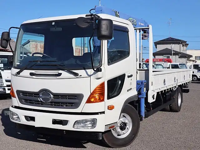 日野 レンジャー 中型/増トン クレーン付 4段 ラジコン の中古トラック【車両No.154138】