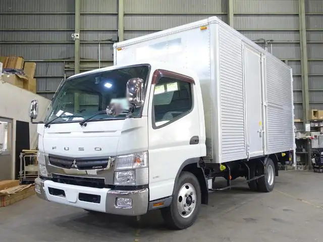 三菱 キャンター 小型 アルミバン パワーゲート 床鉄板 の中古トラック【車両No.154195】