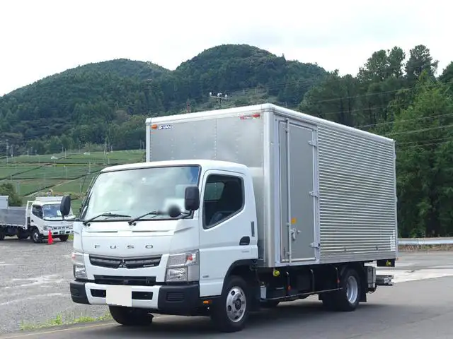 三菱 キャンター 小型 アルミバン パワーゲート サイドドア の中古トラック【車両No.154200】