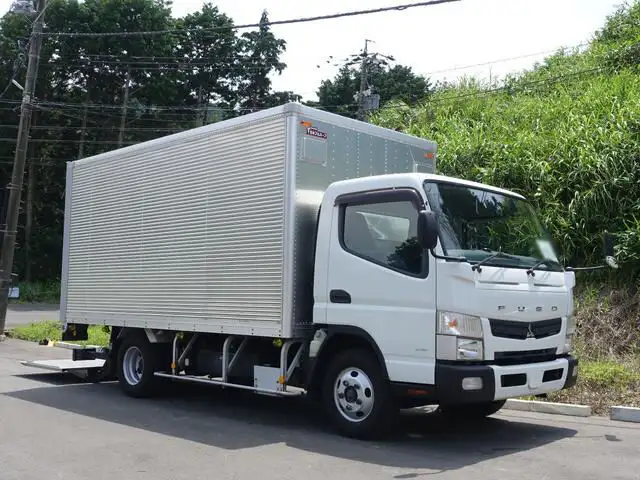 三菱 キャンター 小型 アルミバン パワーゲート サイドドア の中古トラック【車両No.154197】