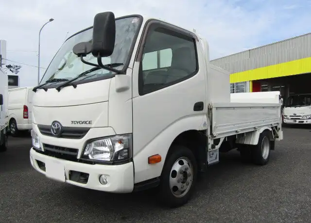 トヨタ トヨエース 小型 平ボディ パワーゲート 床鉄板 の中古トラック【車両No.154199】