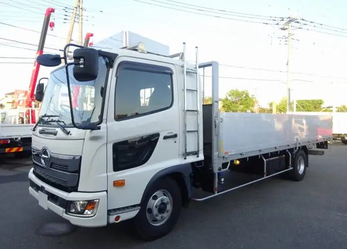 日野 レンジャー 中型/増トン 平ボディ 床鉄板 アルミブロック の中古トラック【車両No.154348】