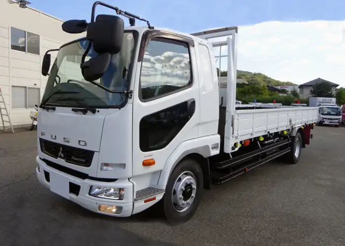 三菱 ファイター 中型/増トン 平ボディ ベッド QKG-FK62FZ の中古トラック【車両No.154343】